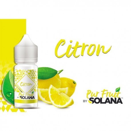 CITRON PUR FRUIT 20ml - Solana