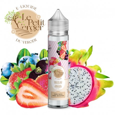 FRUIT DU DRAGON FRUITS ROUGES 50ML - Le Petit Verger Savourea